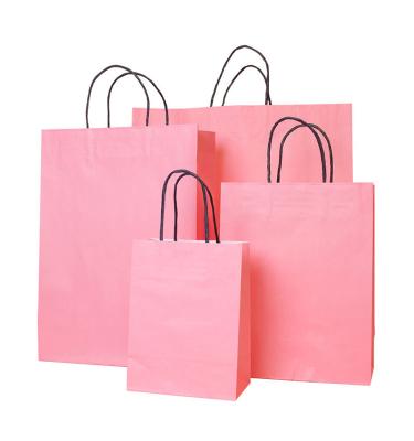 China New Case Custom High Grade High Grade Recyclable Colored Paper Shopping Bag Kraft Paper Bag 6 Color Print for sale