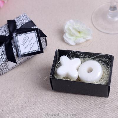 China Wedding Wholesale Bridal Shower Wedding Bomboniere Wedding Return Gift Guest Souvenirs Bridal Shower Favor XO Scented Soap for sale