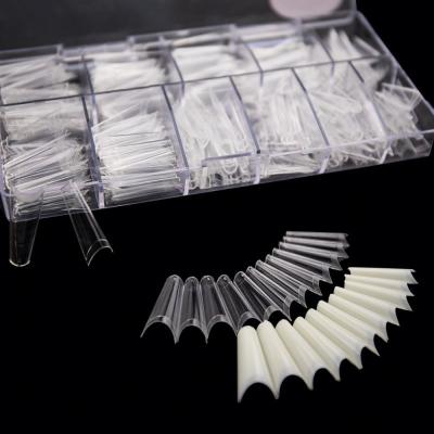 China DIY Nail Art Adjustable Short Designs Polish Set Press On Glue False Press On Fake Nail Cover Artificial Nail for sale