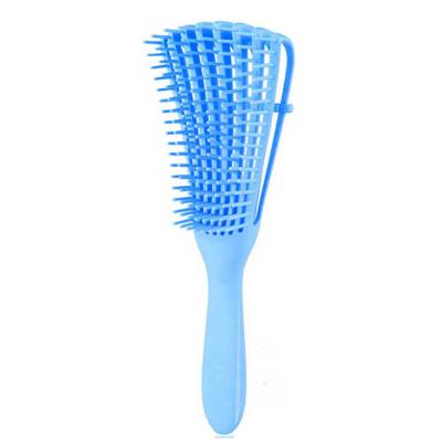 China Professional Waterproof Detangle Custom Hair Brush Eight Curved Movable Arms To Exhale Detangler Quick Dry Brush for sale