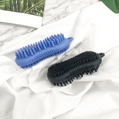 China Waterproof Portable and Convenient Shampoo Sweep Massager Shampoo Brush Massage Scalp Brush for sale