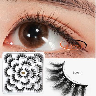 China Wholesale Natural Mink Eyelashes Vendor Luxury 3d Mink Eyelashes with custom packaging 25mm fan eyelashes for sale