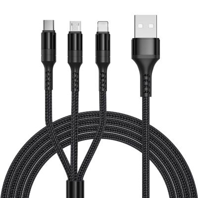 China USB 3.0 3 in 1 USB Cable Super Fast Cable for Macbook iPhone 12 13 Samsung Mobile Phone Charger Micro USB Cable for sale