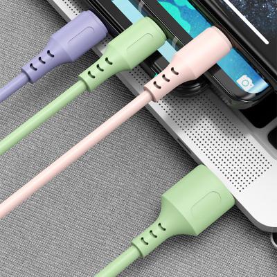 China Purple Red Yellow Green PVC 3A 5A Multi Fast Micro Type C USB 3.0 Micro Phone Charging 3 In 1 Usb Cable for sale