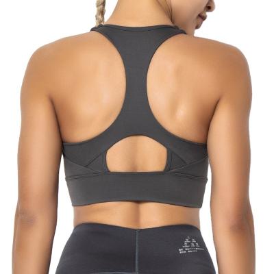 China NULS-air Breathable Super Stretch Vest Shockproof Breathable Feeling Naked Running Bra QB2038 for sale