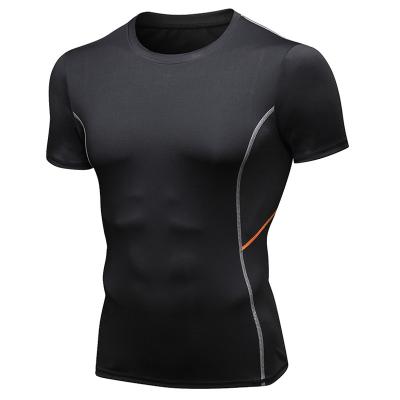 China Breathable Men's PRO Short Sleeve T-Shirt with Quick-Drying Wicking Breathable 91204 for sale