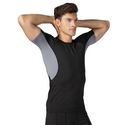 China Breathable Mens PRO Fitness Sports Running Short Sleeve Training Tights B0008 for sale