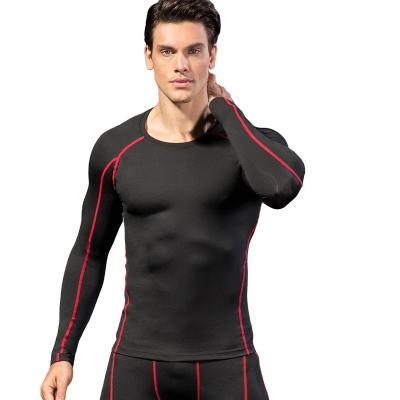 China Breathable Men's Fitness Running Quick-drying Long Sleeve Training T-Shirt 1059 for sale