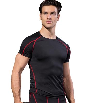 China PRO Men's Running Basketball Fitness Quick-Drying 1053 Running T-Shirt Breathable for sale