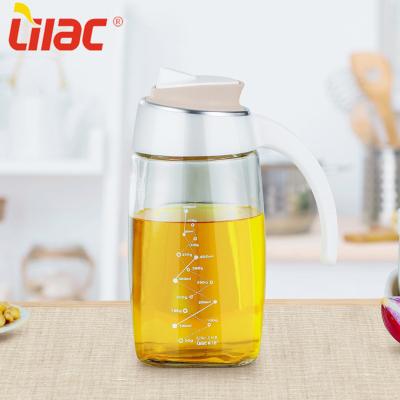 China Freshness Retention Germany Quality Lilac Olive Oil Dispenser Bottle Sufficient Stock For Kitchen Cooking Oil Vinegar Dispenser for sale