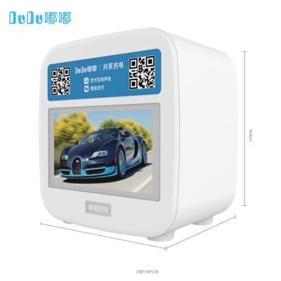 China Customize socket shared powerbank docking station for rental to charge phone 5000mAh 5 in 1 TFT LCD display for sale