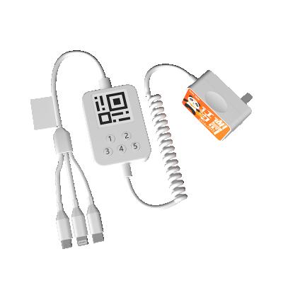 China Qc1.0 QR Code Scan Cafe Restaurant Library Shared Mobile Phone Rental Chargers for sale