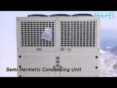 Cold Room Semi Hermetic Condensing Unit R404A Screw Compressor