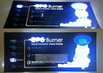 China illuminated Animated Display Customized for Burner, illuminated banner, illuminated talker for sale