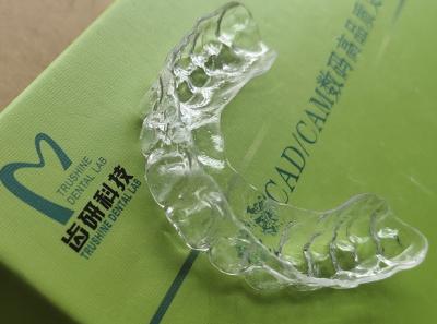 China Guardia maxilar de acrílico duro For Bruxism de la estabilización del arco en venta