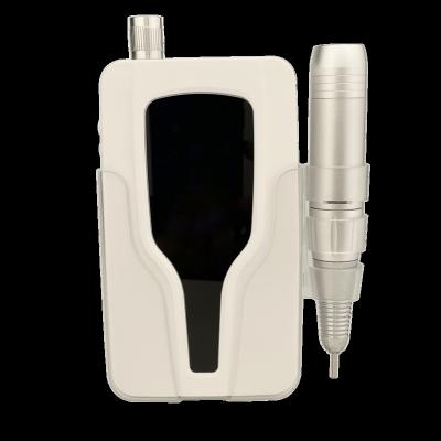 China Cordless Rechargeable Portable Desktop Electric Nail Drill Machine 35000 RPM Nail Polisher P40 for sale