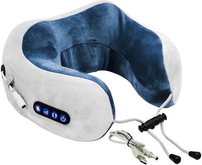 China Unique Neck Massage Pillow Travel Neck Pillow Intelligent Charging Battery Life Smart Filling Durable Pillow for sale