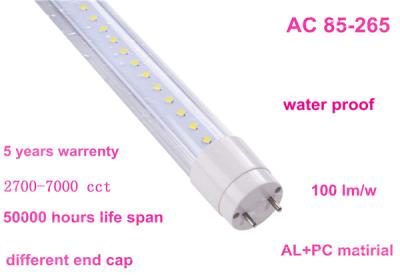 China T8 SMD LED Tube 5000k Natural White Electronic Ballast Compatible for sale