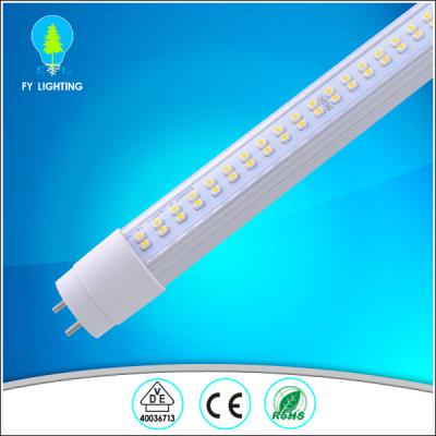 China High Bright 18w 3000 - 6500k Clear Cover T8 Tube Led Smd2835 For School / Warehouse for sale