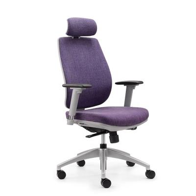 China Cheemay Adjustable Ergonomics Purple (Height) Executive Para Executive Office Manager Chair for sale