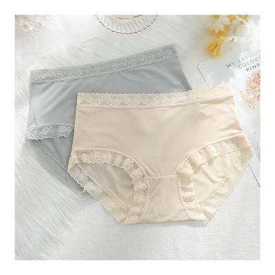 China Anti-Bacterial New Product Comfortable Soft  Durable Breathable Mid-waist Ladies Briefs for sale