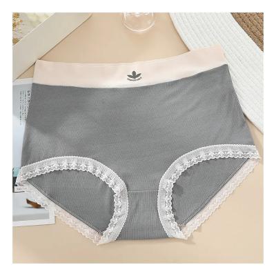 China Anti-Bacterial Most Popular Breathable Comfortable Low Waist Panties Women'S Lace Panty for sale