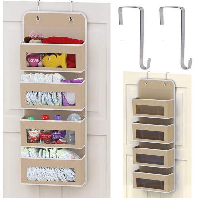 China New Door Non Woven Casual Wall Mounted Closet Closet Home Storage Bag for sale