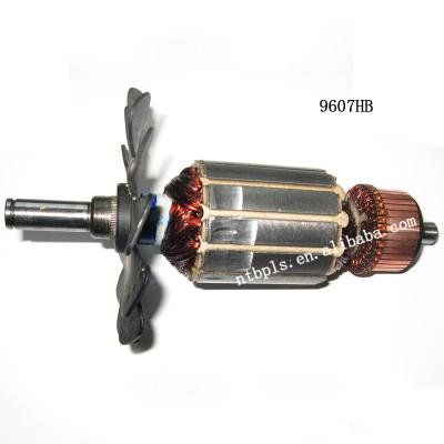 China FOR machine tool spare parts 9607HB armature 9607HB / rotor of angle grinder for sale