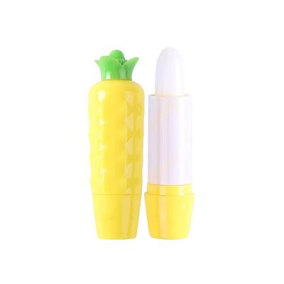 China Wholesale Organic Lip Balm Sale Pineapple Cute Lip Balm Sunscreen Best For Deep Moisturizing And Repairing for sale