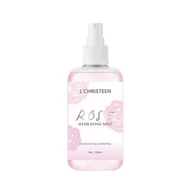 China Rose Water Spray Factory Price Hot Sale Repairing Moisturizing Toner Rose Toner Natural Oil Balance Rose Spray for sale