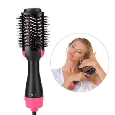 China Multilevel Temperature Control Electric Hot Air Comb Blow Dryer Blow Out Hot Air Comb For Party Hair Styling On Sale for sale