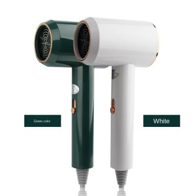 China Foldable Professional Portable Anion Strong Wind Hair Dryer One Stage Blue Lightweight Hair Dryer for sale