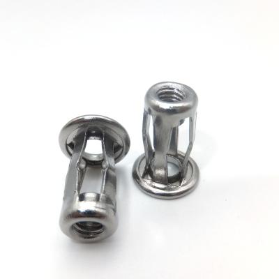 China General Industry Nickel Plated Steel Blind Jack Nut Threaded Inserts for sale