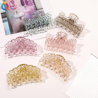 China Fashion Crystal Colors Hair Claw Clip Of Hair Decoration QIYUE New For Women for sale