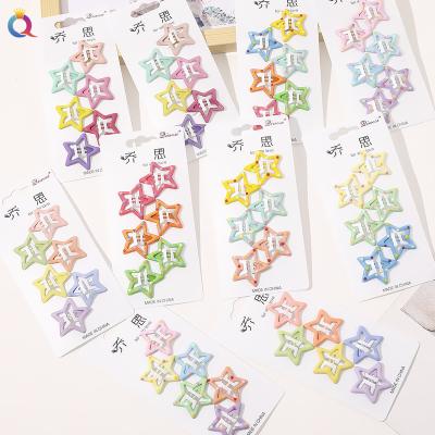 China QIYUE YIWU Factory Wholesale Cute Peep Design Cute Hair Clip For Kids Girls Hair Accessories For Decoration for sale