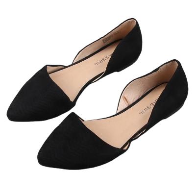 China Fashion Trend Ladies Fancy Pumps Flat Sandals Closed Pointed Toe Sandals Flat Shoes For Women for sale