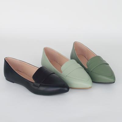 China OEM ODM Flat Ladies Pointed Toe Ballet Flats Shoes Flats For Women for sale