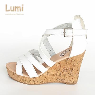 China Fashion\Comfortable Women\Ladies Wedge Heel Sandals Shoes Durable for sale