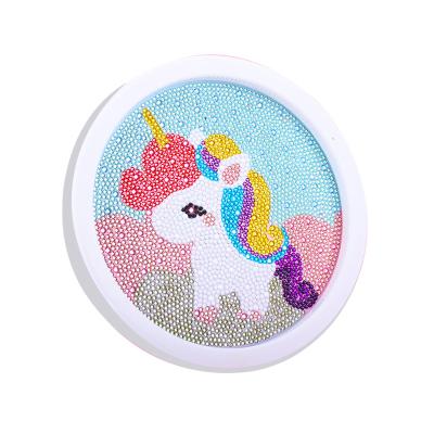 China New Cartoon Children's Cute Diamond Painting Cartoon Animals Puzzle Sticker 5d Diamond Painting Diy Kits Rhinestones Picture for sale