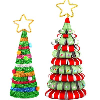 China Grow Christmas Educational Children's Best Selling Kids Creativity DIY Toys Gifts Tree Decoration Gifts For Kindregarten Teaching for sale