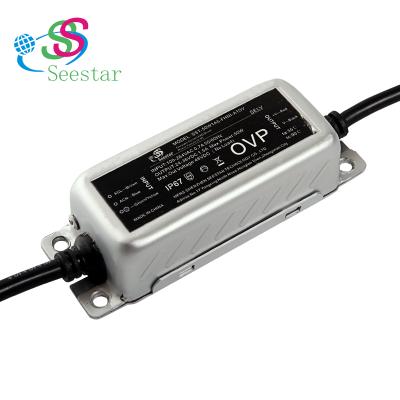 China 50W IP65 LED Driver 100-264VAC 27-42VDC 1200-1500mA 6KV PF>0.9 LED Driver With OVP Led Street Light Driver SST-50W1A5-FKNI-A0AV for sale