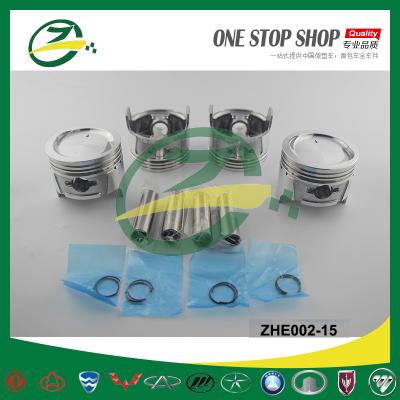 China car engine 465Q piston kits for HAFEI MINYI, ZHONGYI hafei truck mini minvan auto parts standard size for sale