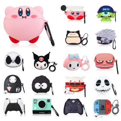 China Cute 3D Silicone Case Gemfits Cute Silicone Case for Apple for Airpod 1/2 Cases, 3D Earphone Patrick Cover Avocado Custom Designers Case for Airpods for sale