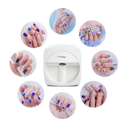 China Artpro intelligent automatic home diy painting machine printing 3d printer finger polish beauty diy printing digital nail art printer for sale