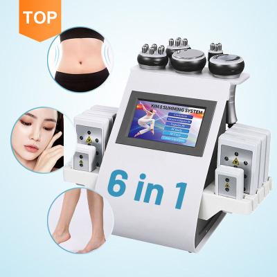 China Fat Weight Loss Aijitech Salon Cellulite Removal Slimming Lipo Ultrasonic Body Laser RF Slim Machine Cavitation 40k Vacuum Cavitation System for sale