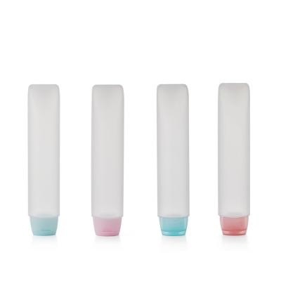 China Manufacturers Stock 30g/50g Cosmetic Packaging Materials In Empty PE Frosted Pipe Squeeze Plastic Bottles Bottles for sale