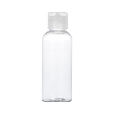 China Stock 60ml Manufacturers Plastic Bottle Packaging Material Water Dew Bottle Transparent Empty Inner Cap Pure Cosmetic PET Bottle for sale