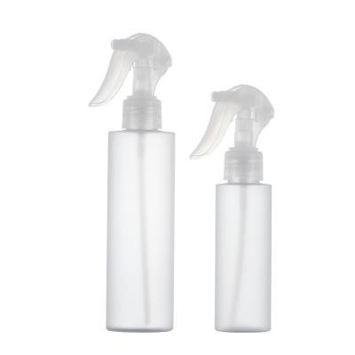 China Used For Wholesale Cosmetic Toner Stain Packaging 100ml-200ml Material Alcohol Dispensing Empty Bottle Frosted Plastic PET Spray Bottle for sale