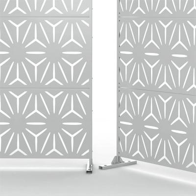 China Industry Privacy Panel Decorative Cutting Aluminum Decoration galvanized steel Garden Panels For Outdoor for sale