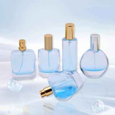 China 30ml Nice Cheap Custom High Quality Designer Eco-friendly Classic Clear New Spray Glass Perfume Pump Bottle for sale